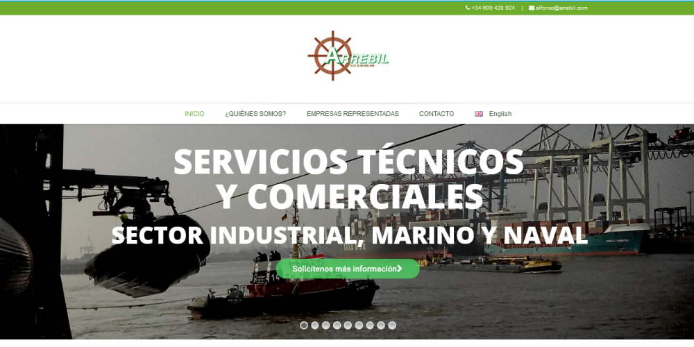Página Web actualizada.